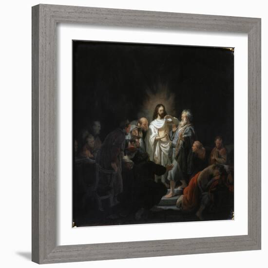 The Incredulity of Saint Thomas, 1634-Rembrandt van Rijn-Framed Giclee Print