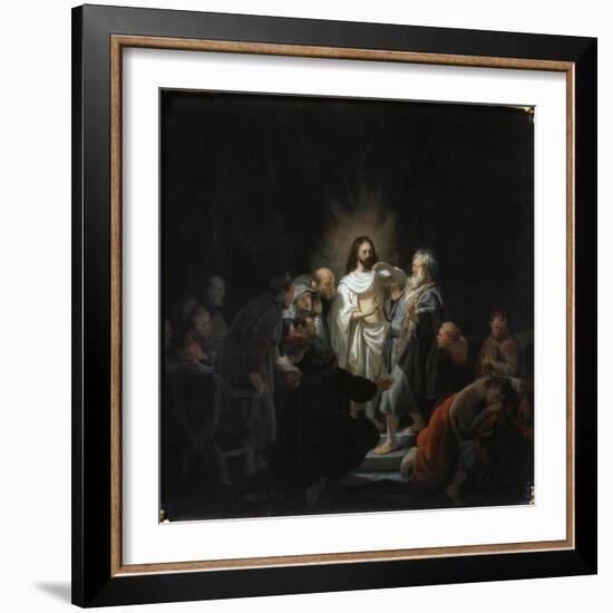 The Incredulity of Saint Thomas, 1634-Rembrandt van Rijn-Framed Giclee Print