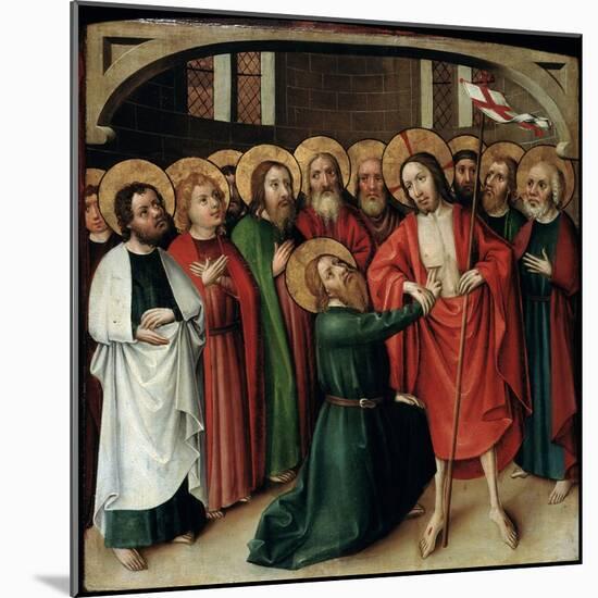 The Incredulity of Saint Thomas, C1500-null-Mounted Giclee Print