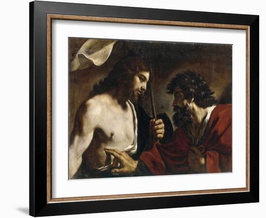 The Incredulity of Saint Thomas-Guercino-Framed Giclee Print