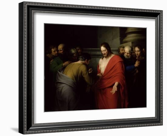 The Incredulity of St. Thomas-Benjamin West-Framed Giclee Print