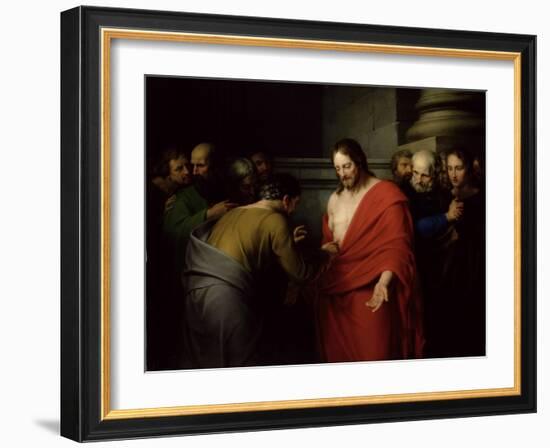 The Incredulity of St. Thomas-Benjamin West-Framed Giclee Print