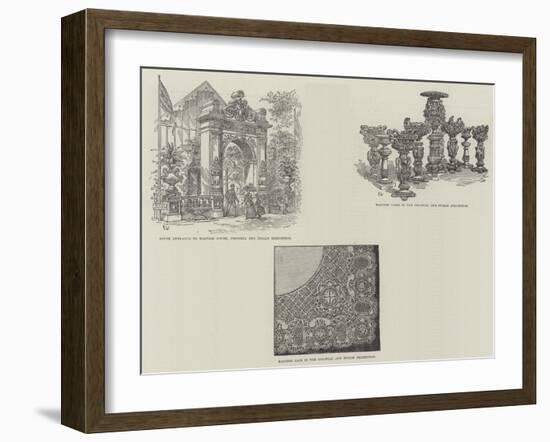 The Indian and Colonial Exhibition-Frank Watkins-Framed Giclee Print