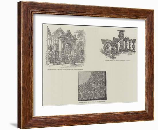 The Indian and Colonial Exhibition-Frank Watkins-Framed Giclee Print