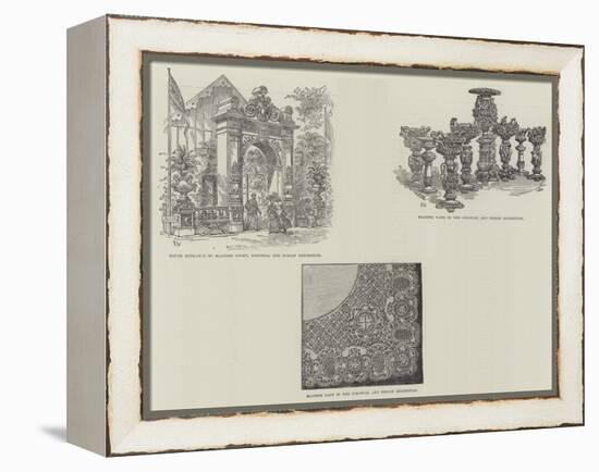 The Indian and Colonial Exhibition-Frank Watkins-Framed Premier Image Canvas