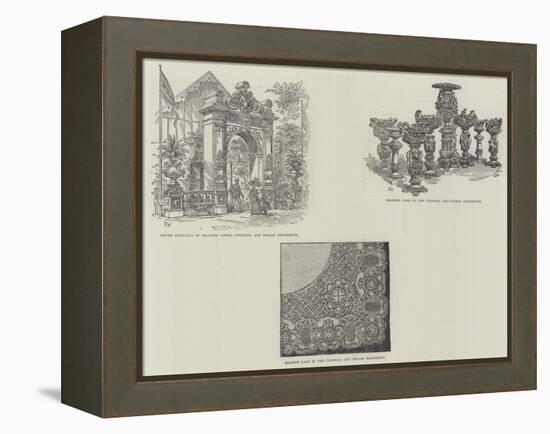 The Indian and Colonial Exhibition-Frank Watkins-Framed Premier Image Canvas