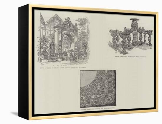 The Indian and Colonial Exhibition-Frank Watkins-Framed Premier Image Canvas