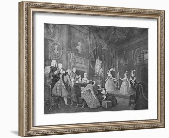 The Indian Emperor, Engraved by Robert Dodd (Engraving)-William Hogarth-Framed Giclee Print