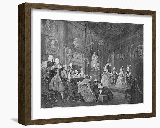 The Indian Emperor, Engraved by Robert Dodd (Engraving)-William Hogarth-Framed Giclee Print