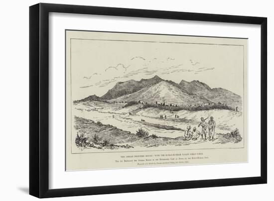 The Indian Frontier Rising, with the Kohat-Kurram Valley Field Force-null-Framed Giclee Print