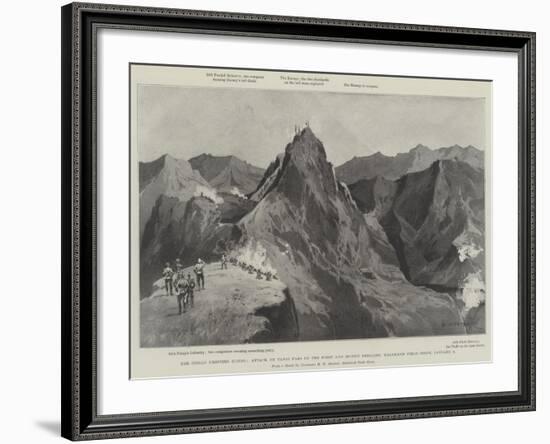 The Indian Frontier Rising-Charles Auguste Loye-Framed Giclee Print