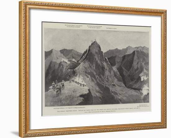 The Indian Frontier Rising-Charles Auguste Loye-Framed Giclee Print