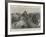 The Indian Frontier Rising-Charles Auguste Loye-Framed Giclee Print