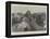 The Indian Frontier Rising-Charles Auguste Loye-Framed Premier Image Canvas