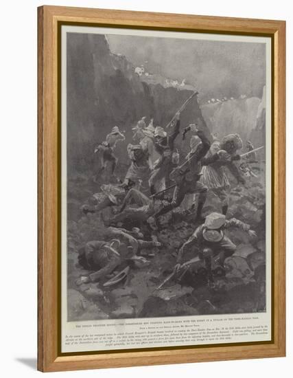 The Indian Frontier Rising-Henry Charles Seppings Wright-Framed Premier Image Canvas