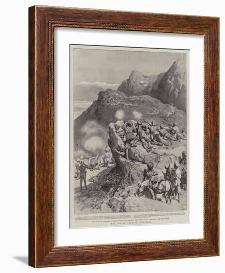 The Indian Frontier Troubles-William Small-Framed Giclee Print