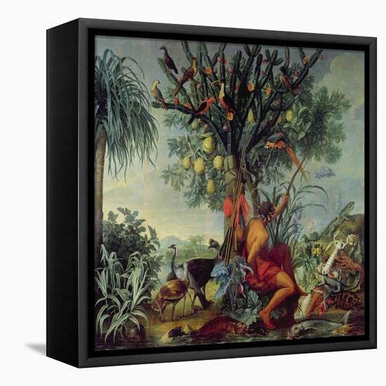 The Indian Hunter, 1740-Alexandre-Francois Desportes-Framed Premier Image Canvas