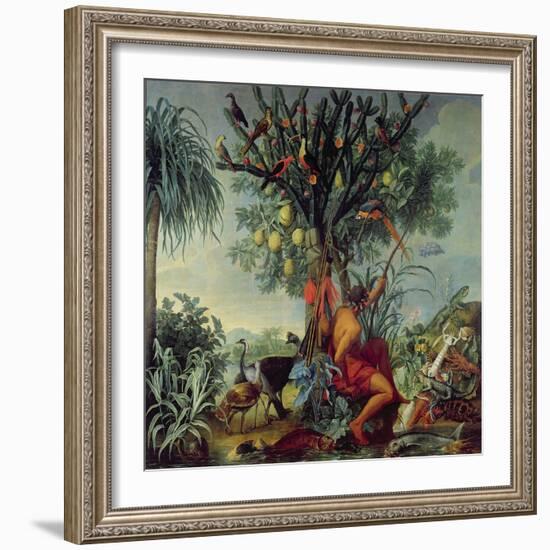 The Indian Hunter, 1740-Alexandre-Francois Desportes-Framed Giclee Print