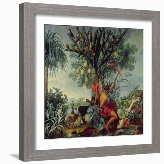 The Indian Hunter, 1740-Alexandre-Francois Desportes-Framed Giclee Print