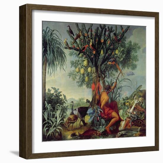 The Indian Hunter, 1740-Alexandre-Francois Desportes-Framed Giclee Print