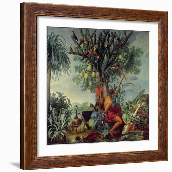 The Indian Hunter, 1740-Alexandre-Francois Desportes-Framed Giclee Print