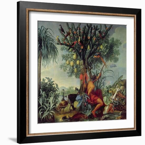 The Indian Hunter, 1740-Alexandre-Francois Desportes-Framed Giclee Print