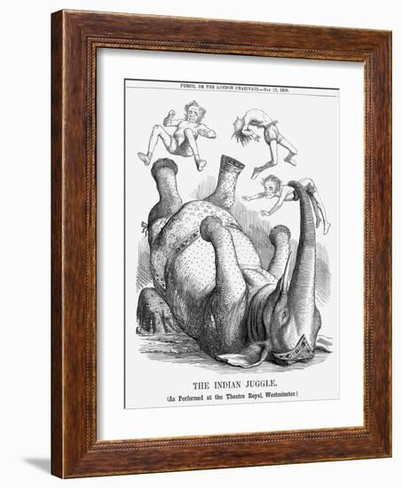 The Indian Juggle, 1858-null-Framed Giclee Print