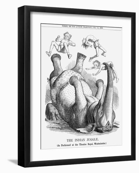 The Indian Juggle, 1858-null-Framed Giclee Print