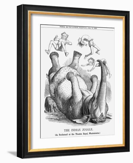 The Indian Juggle, 1858-null-Framed Giclee Print