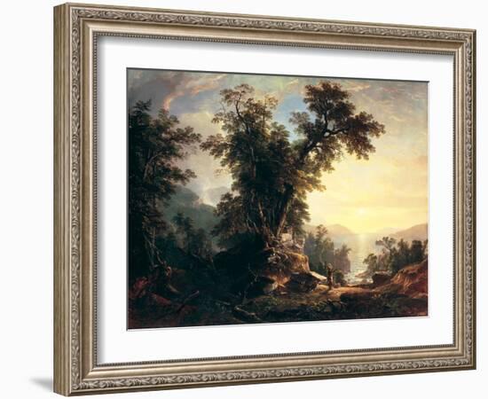 The Indian's Vespers, 1847-Asher Brown Durand-Framed Giclee Print