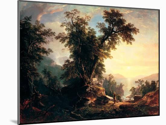 The Indian's Vespers-Asher Brown Durand-Mounted Giclee Print