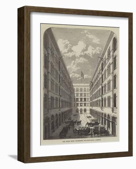 The Indian Store Department, Belvedere-Road, Lambeth-null-Framed Giclee Print