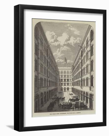 The Indian Store Department, Belvedere-Road, Lambeth-null-Framed Giclee Print