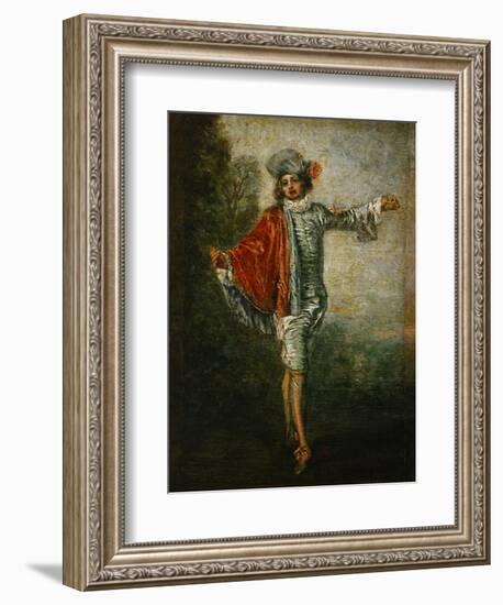 The Indifferent, circa 1717-Jean Antoine Watteau-Framed Giclee Print