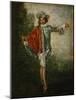 The Indifferent, circa 1717-Jean Antoine Watteau-Mounted Giclee Print