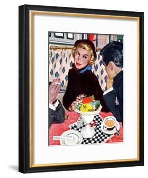 The Indiscreet Window - Saturday Evening Post "Leading Ladies", January 20, 1951 pg.20-Joe deMers-Framed Giclee Print