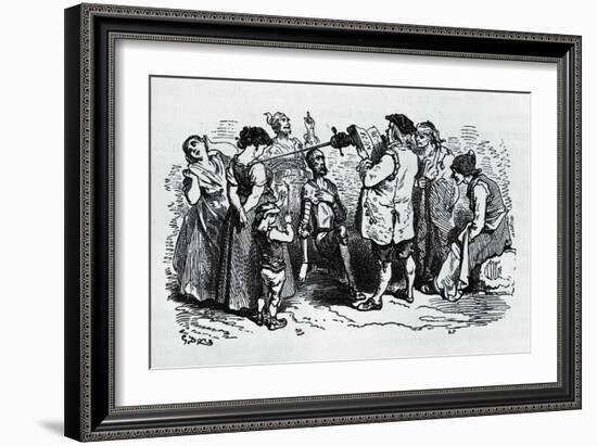 The Induction of Don Quixote-null-Framed Giclee Print