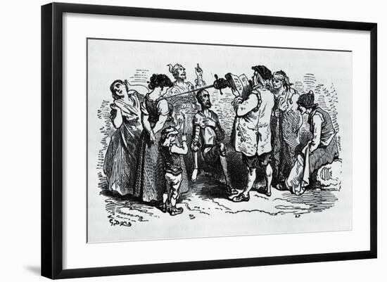 The Induction of Don Quixote-null-Framed Giclee Print