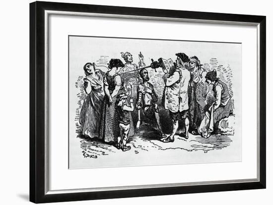 The Induction of Don Quixote-null-Framed Giclee Print
