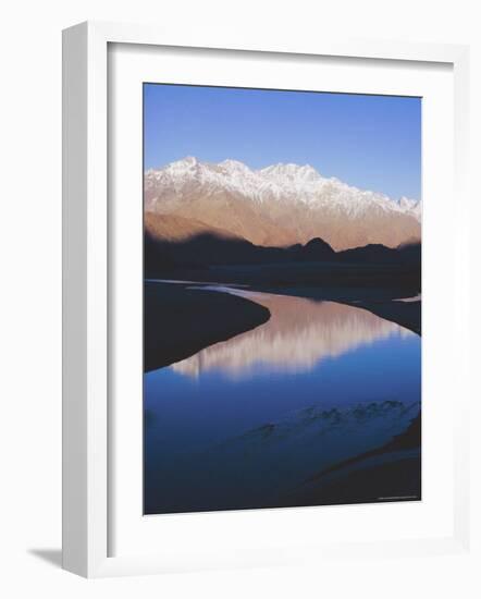 The Indus River at Skardu (2,300M), Pakistan-Ursula Gahwiler-Framed Photographic Print