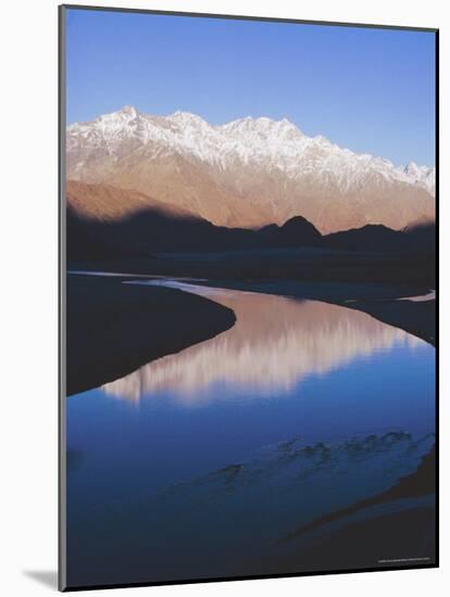 The Indus River at Skardu (2,300M), Pakistan-Ursula Gahwiler-Mounted Photographic Print