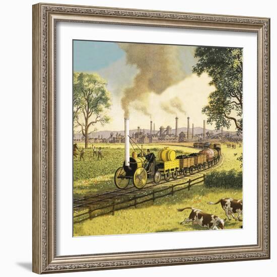 The Industrial Revolution-Ronald Lampitt-Framed Giclee Print