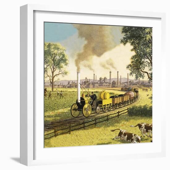 The Industrial Revolution-Ronald Lampitt-Framed Giclee Print