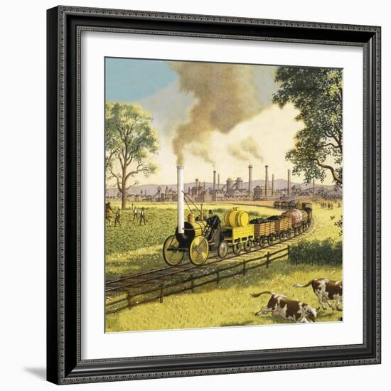 The Industrial Revolution-Ronald Lampitt-Framed Giclee Print