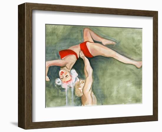 The Inevitable End of a Love Goddess (Jayne 4), 2008-Cathy Lomax-Framed Giclee Print