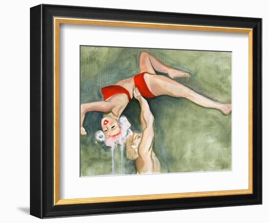 The Inevitable End of a Love Goddess (Jayne 4), 2008-Cathy Lomax-Framed Giclee Print