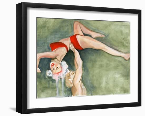 The Inevitable End of a Love Goddess (Jayne 4), 2008-Cathy Lomax-Framed Giclee Print