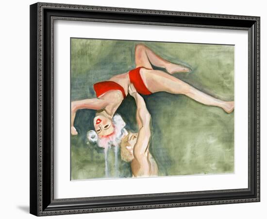 The Inevitable End of a Love Goddess (Jayne 4), 2008-Cathy Lomax-Framed Giclee Print