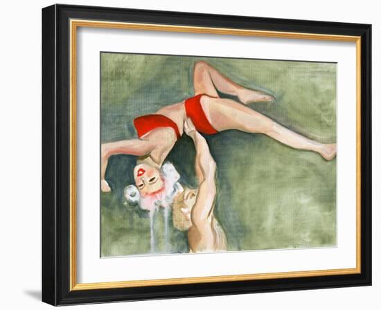 The Inevitable End of a Love Goddess (Jayne 4), 2008-Cathy Lomax-Framed Giclee Print