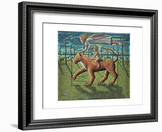 The Infant, 2011-PJ Crook-Framed Giclee Print